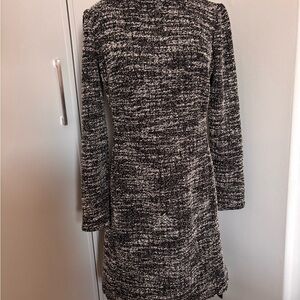 Ralph Lauren Tweed Look Long Sleeve Dress